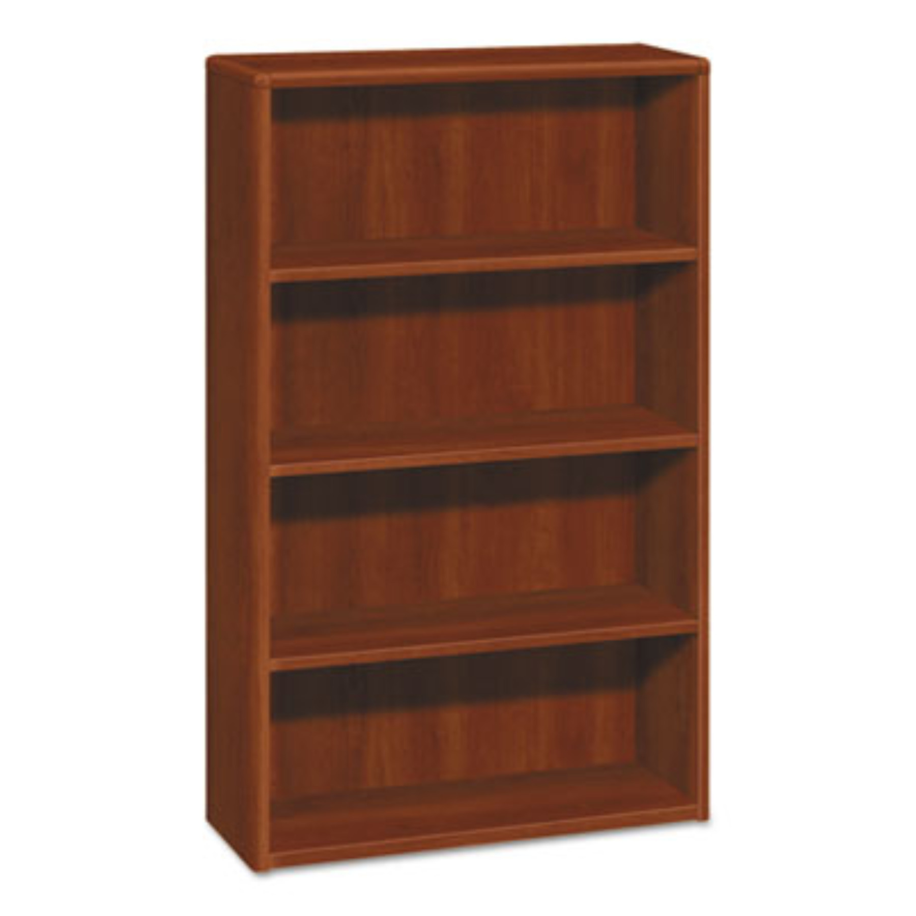 Hon Company 10700 Series Wood Bookcase, Four Shelf, 36w x 13 1/8d x 57 