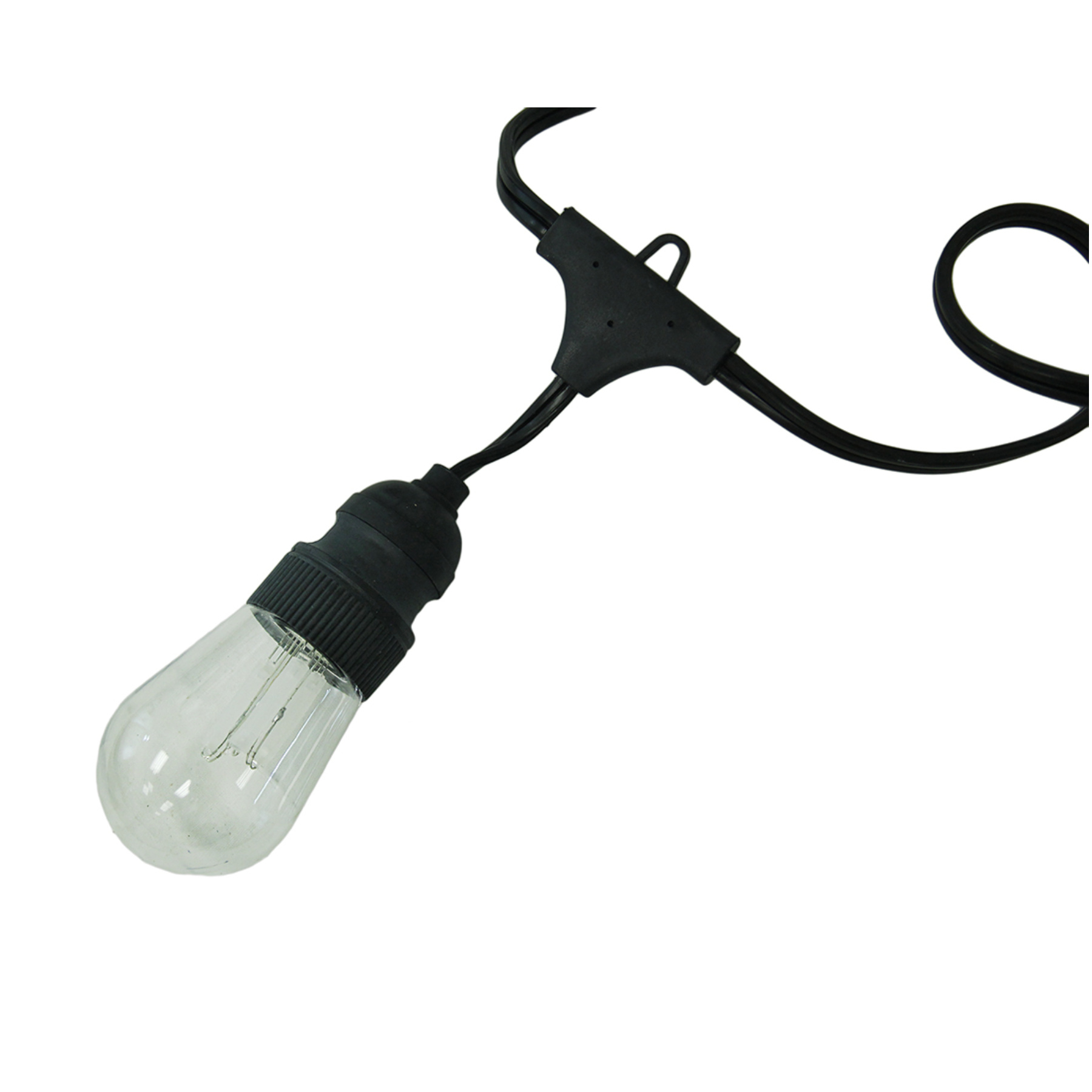 Zeckos 10 Bulb Edison Light Filament LED String Lights - Pricefalls.com