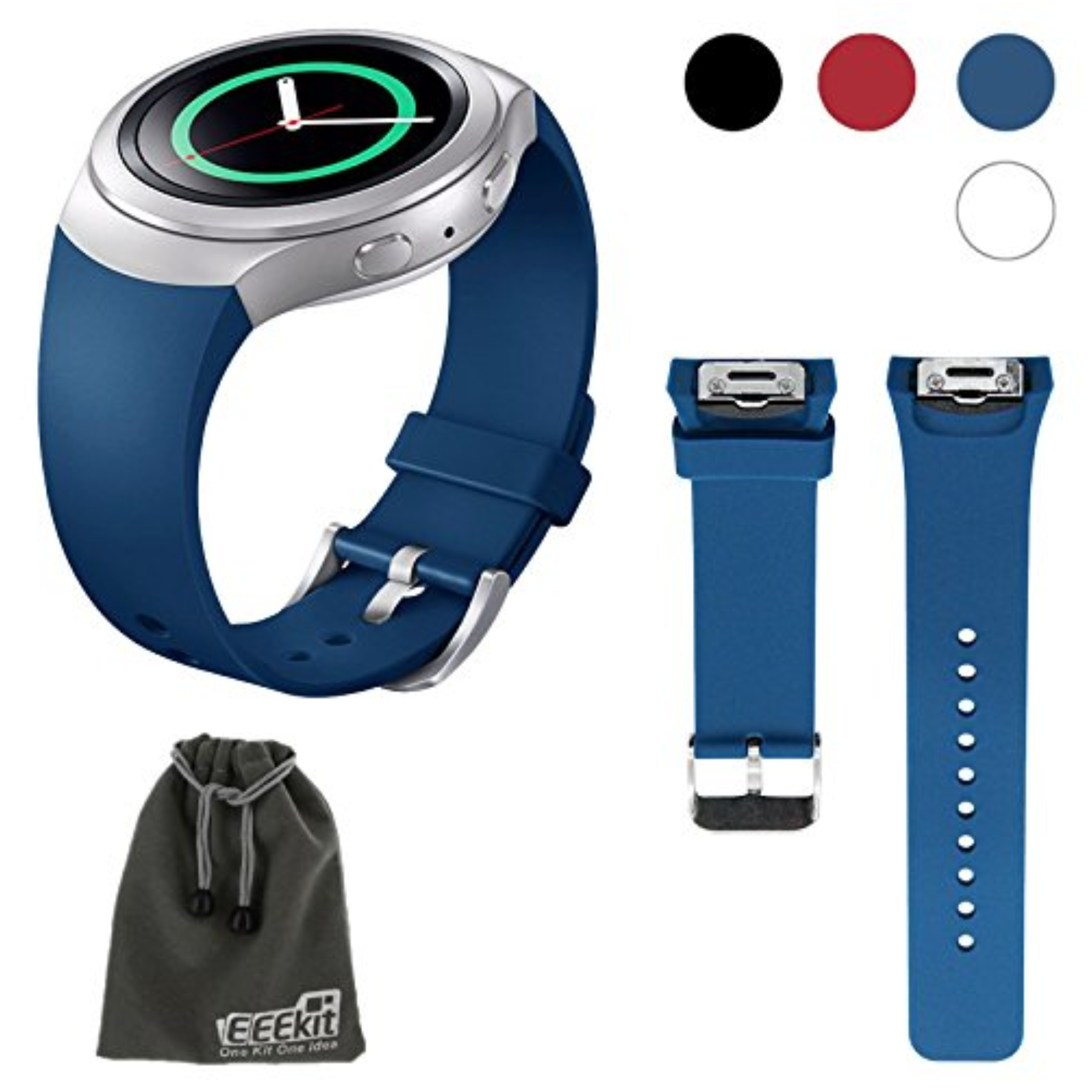 s2 strap gear for S2 R720 Eeekit Smartwatch, Only Version Gear Silicone For Sm Samsung