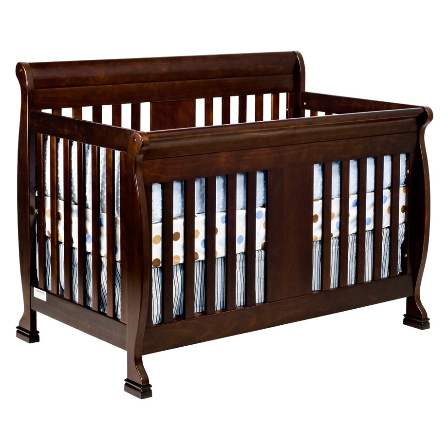 Davinci Porter 4 In 1 Convertible Crib In Espresso With Davinci Porter 4 In 1 Convertible Crib White